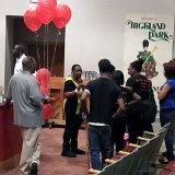 Event Sponsors: Highland Park High School Dance Team preparing to open