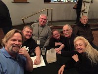 The Jam4Dan (Dan Falley Memorial Fund and Scholarship) Trustees along with Dan's daughter Jen Falley (clockwise from lower left - Danl Blackwood, J.D. Bloomar, Tom Krebs, Jennifer Falley, Joel Edison, and Joel's wife Mary.