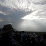 getting ready for sunset on an absolutely gorgeous day, especially since storm threatened early and later, but we got REAL lucky.